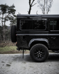 Land Rover Defender 110 Black Design Edition at the parking